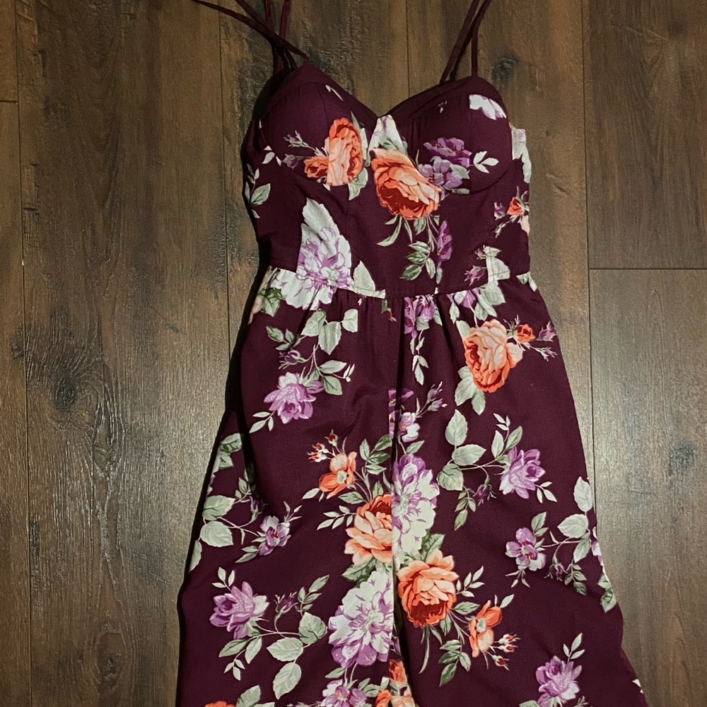 Purple jumpsuit